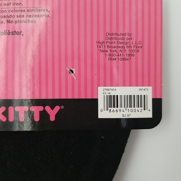 Lot of 4- Hello Kitty Women's Slipper Socks 2 Pair Packs. (Shoe Size 4-10) New - Picture 6 of 13